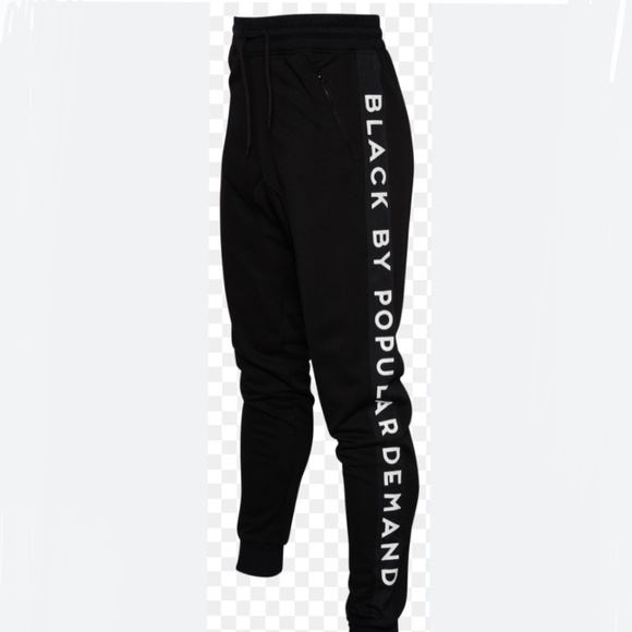 Black By Popular Demand Sweatpants - Picture 1 of 3